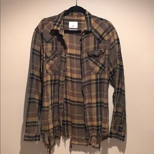 THE 1975 DISTRESSED FLANNEL